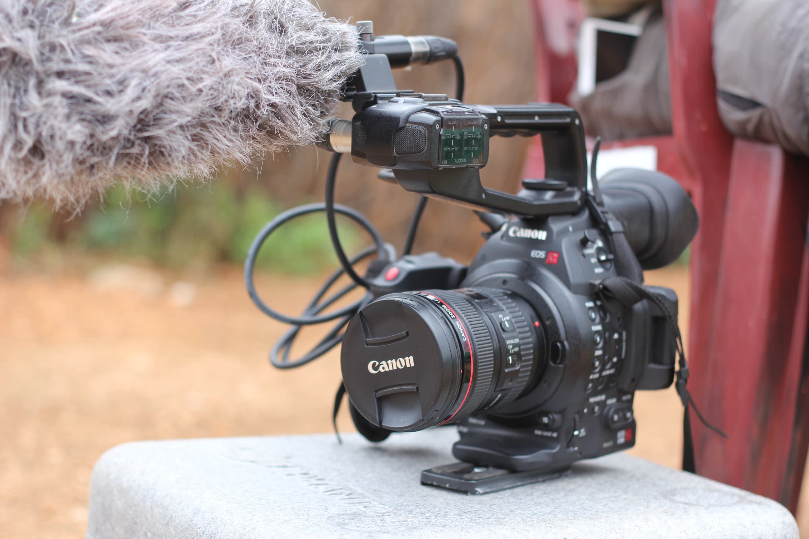 4K Media team on set